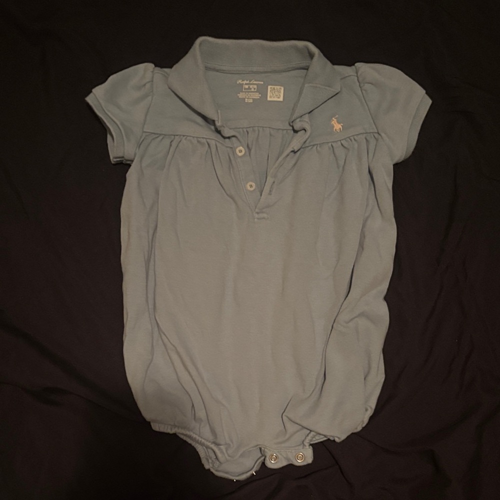 Polo by Ralph Lauren Blue Kids One Piece